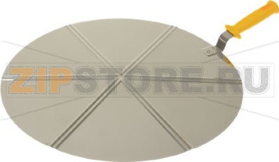 ПОДСТАВКА ДЛЯ РЕЗКИ ПИЦЦЫ НА 6 КУСКОВ ИЗ НЕРЖАВЕЮЩЕЙ СТАЛИ Ø 50 СМ 