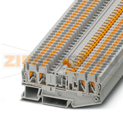 Клемма Push-in, серая CHIKU RPV 2,5-QUATTRO-MT 