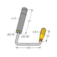 Датчик фотоэлектрический Turck M126E2LDQ