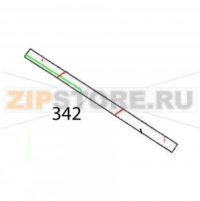 CT. Guide sheet B Sato SG112-ex CT. Guide sheet B Sato SG112-exЗапчасть на деталировке под номером: 342Название запчасти на английском языке: CT. Guide sheet B Sato SG112-ex.