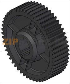 БОЛЬШОЕ ПЛАСТМАССОВОЕ ЗУБЧАТОЕ КОЛЕСО МХ 