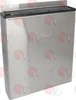 ЗАКРЫТАЯ ПОДСТАВКА ДЛЯ НОЖЕЙ ИЗ НЕРЖАВЕЮЩЕЙ СТАЛИ 305X66X