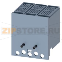 Terminal Cover Extended 3 pole; 1 pc. with probe holes for voltage testing accessory for: 3VA4/5 125 - - Siemens 3VA9131-0WF31