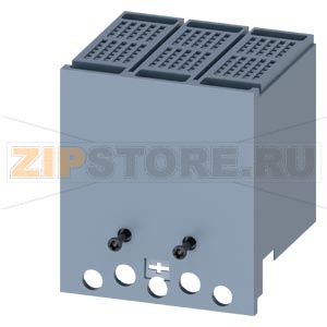 Terminal Cover Extended 3 pole; 1 pc. with probe holes for voltage testing accessory for: 3VA4/5 125 - - Siemens 3VA9131-0WF31 