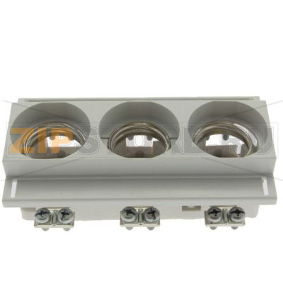 Держатель предохранителей, 63 A, AC 500 В, D3, 3P, IEC Eaton SICHERUNGSUNTERTEIL D2 E27 3POL 