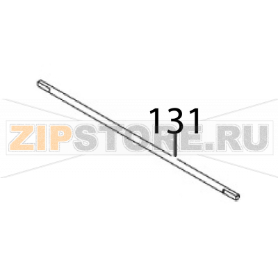 Dis open lever shaft Sato CT408LX DT Dis open lever shaft Sato CT408LX DTЗапчасть на деталировке под номером: 131Название запчасти на английском языке: Dis open lever shaft Sato CT408LX DT.