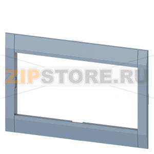 cover frame 137.6x 70.7mm (WxH) accessory for: circuit breaker 3-pole without TMTU/ETU access 3VA5 400/600 3VA6 400/600 Siemens 3VA9373-0SB10 