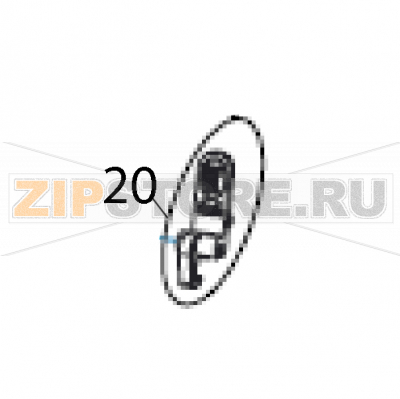Latch package Sato WS408 TT Latch package Sato WS408 TTЗапчасть на деталировке под номером: 20Название запчасти на английском языке: Latch package Sato WS408 TT.
