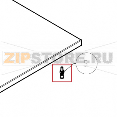 Perno fissaggio coperchio zincato M5 Imesa LM 23                                     Perno fissaggio coperchio zincato Imesa LM 23Запчасть на сборочном чертеже под номером: 5Название запчасти на итальянском языке: Perno fissaggio coperchio zincato Imesa LM 23