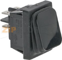 МГНОВЕННЫЙ ДВУХПОЛЮСНЫЙ ПЕРЕКЛЮЧАТЕЛЬ, ЧЕРНЫЙ