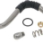 TUBO VAPORE COMPLETO INOX ø 10 mm - TUBO VAPORE COMPLETO INOX ø 10 mm