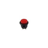 Кнопка 250 В/AC, 6 А, 1 x вкл/выкл, с фиксацией, 1 шт TRU Components TC-R13-527B-02RT