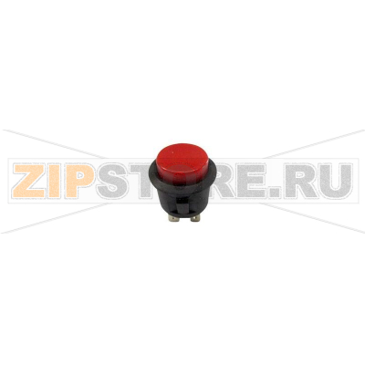 Кнопка 250 В/AC, 6 А, 1 x вкл/выкл, с фиксацией, 1 шт TRU Components TC-R13-527B-02RT 