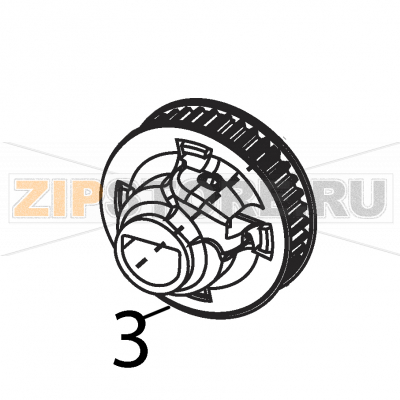 Pulley Intermec PF4i Pulley Intermec PF4iЗапчасть на деталировке под номером: 3Название запчасти на английском языке: Pulley Intermec PF4i.