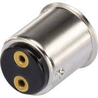 Патрон для ламп, цоколь: BA15d, 1 шт TRU Components 1243988