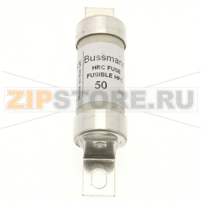 Предохранитель, 50 A, AC 600 В, DC 250 В, 200 кА, HRCII-C, 22x87 мм, CSA Eaton 50A 600V CANADIAN 
