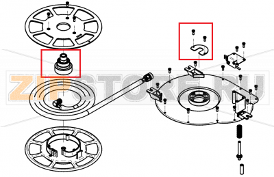 Rotor for retractable hand shower P3 incl. fixing accessorie CONVOTHERM OES 10.10 Rotor for retractable hand shower P3 incl. fixing accessorie CONVOTHERM OES 10.10Запчасть на сборочном чертеже под номером: G034Название запчасти на английском&nbsp;языке:&nbsp;Rotor for retractable hand shower P3 incl. fixing accessorie CONVOTHERM OES 10.10