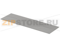 Плата передняя, 2 mm, алюминий, прозрачно анодированный Bopla BO FP 60015