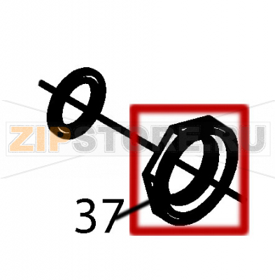 Nut R-1 1/2&#039;&#039; Fagor FI-2700I Nut R-1 1/2'' Fagor FI-2700IЗапчасть на деталировке под номером: 37Название запчасти Fagor на английском языке: Nut R-1 1/2'' FI-2700I.