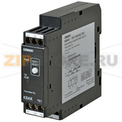 Реле контрольно-измерительное Omron K8AK-TS1 24VAC/DC 