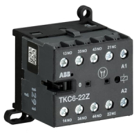 Миниконтактор TКC6-22Z, 3 А, 400 В, AC3, катушка: 140-260 В/DC ABB GJH1213061R6228
