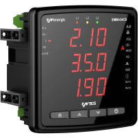 Мультиметр программируемый 5 А, цифровой, 480 В, 45x96x96 мм Entes EMM-04CS