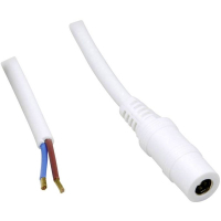 Гнездо низковольтное 2.1 мм, 5.5 мм, 1 м, 1 шт TRU Components TC-2511324