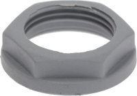 ГАЙКА, ПЛАСТИКОВАЯ, СЕРАЯ  3/4"
