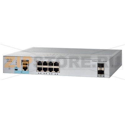 Коммутатор 8xGE, 2x1G SFP, LAN Lite Cisco WS-C2960L-8TS-LL 