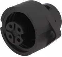 Разъем круглый 400 В, 3+PE, IP67, 4 контакта Hirschmann CA 3 GD