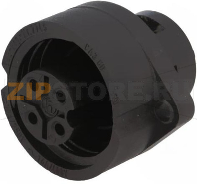 Разъем круглый 400 В, 3+PE, IP67, 4 контакта Hirschmann CA 3 GD 