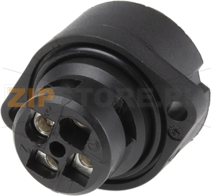 Разъем круглый 400 В, 3+PE, IP67, 4 контакта Hirschmann CA 3 GD 