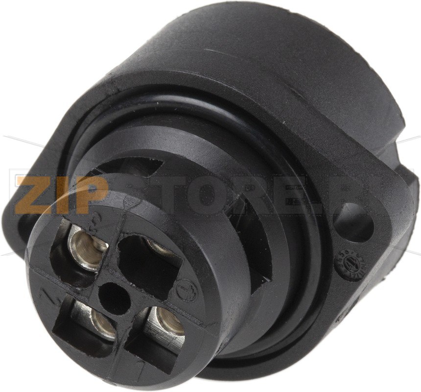 Разъем круглый 400 В, 3+PE, IP67, 4 контакта Hirschmann CA 3 GD 