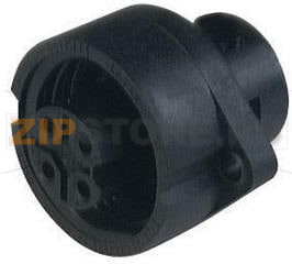 Разъем круглый 400 В, 3+PE, IP67, 4 контакта Hirschmann CA 3 GD 