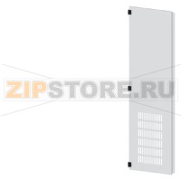 SIVACON, door half, left, with ventilation openings, IP20, H: 2000 mm, W: 500 mm, RAL 7035, Protection class 1 Siemens 8MF1050-2UT25-1BA2