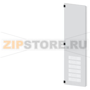 SIVACON, door half, left, with ventilation openings, IP20, H: 2000 mm, W: 500 mm, RAL 7035, Protection class 1 Siemens 8MF1050-2UT25-1BA2 