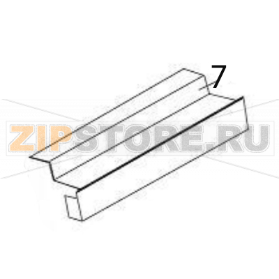 CT PCB Cover Sato CG212ТТ CT PCB Cover Sato CG212ТТЗапчасть на деталировке под номером: 7Название запчасти на английском языке: CT PCB Cover Sato CG212ТТ.