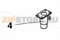 36Q0940 - Stainless steel foot Angelo Po C165D