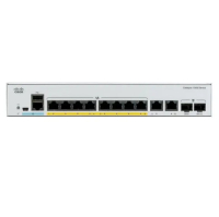 Коммутатор 8xGE, 2xSFP Cisco C1000-8P-E-2G-L