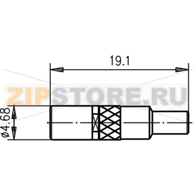 Разъем SSMB, 50 Ом, 1 шт Telegärtner J01191A0001 