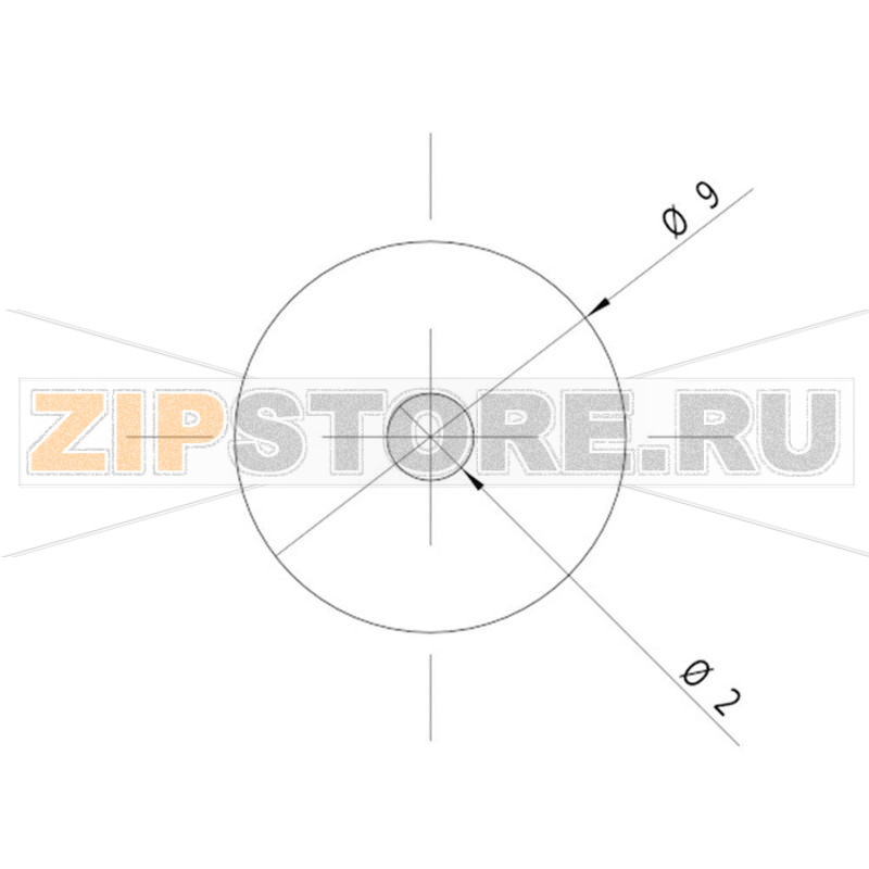 Модуль лазерный, красный, 1 МВт Picotronic DI650-1-3(9x21)-F1000-AP 