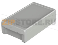 Корпус, 231x125x60 мм, АБС, одноцветный Bopla B 221306 ABS 7035
