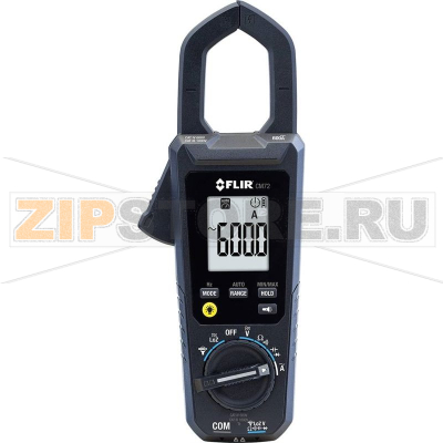 Клещи токовые, цифровые, CAT IV 600 В, CAT III 1000 В, 6000 точек FLIR CM74 