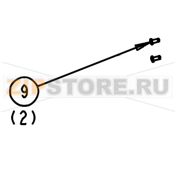 Винт с плоской головкой М3 х 8 CRES Datamax A-4408 LH Винт с плоской головкой М3 х 8 CRES Datamax A-4408 LHЗапчасть на сборочном чертеже под номером: 9Название запчасти Datamax на английском языке: (25PK) SCREW FLATHEAD CRES M3 X 8