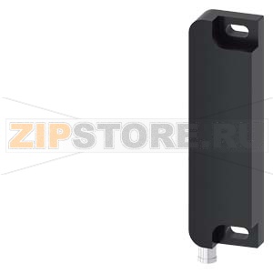 Выключатель с магнитным приводом Контактный блок 25 x 88 мм для правой петли двери Контактные элементы: предохранительные контакты 2 НЗ, сигнальный контакт 1 НЗ, с соединением с защелкой 8 мм Штекер 6-полюсный, без светодиода, подходящий электромагнит 3SE 