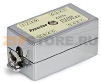 Hyperline CA-IDC-C5e-SH-F-WH Проходной адаптер (coupler), Dual IDC, категория 5e, 4 пары, экранированный