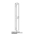 Stainless steel right door column Unox XVC 304