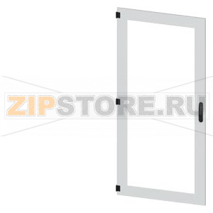 SIVACON, door, left, inspection window, IP55, H: 1800 mm, W: 800 mm, RAL 7035, Protection class 1 Siemens 8MF1880-2UT15-0BE2 