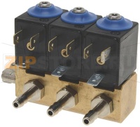 BLOCCO 3 ELETTROVALVOLE COMPLETO