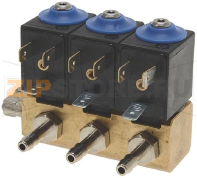 BLOCCO 3 ELETTROVALVOLE COMPLETO 